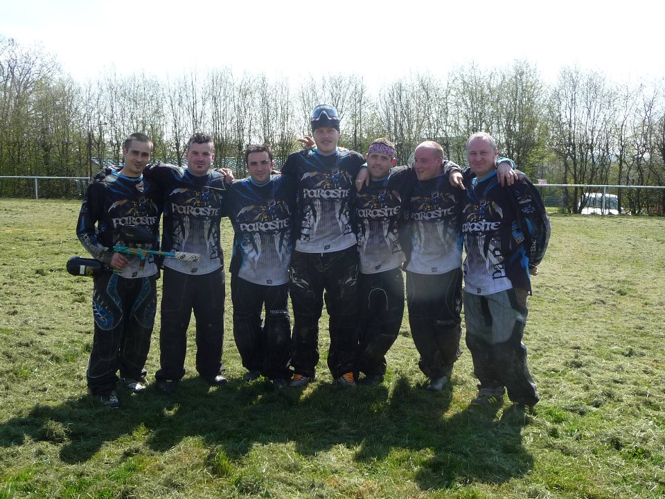 the french paintball team from brittany