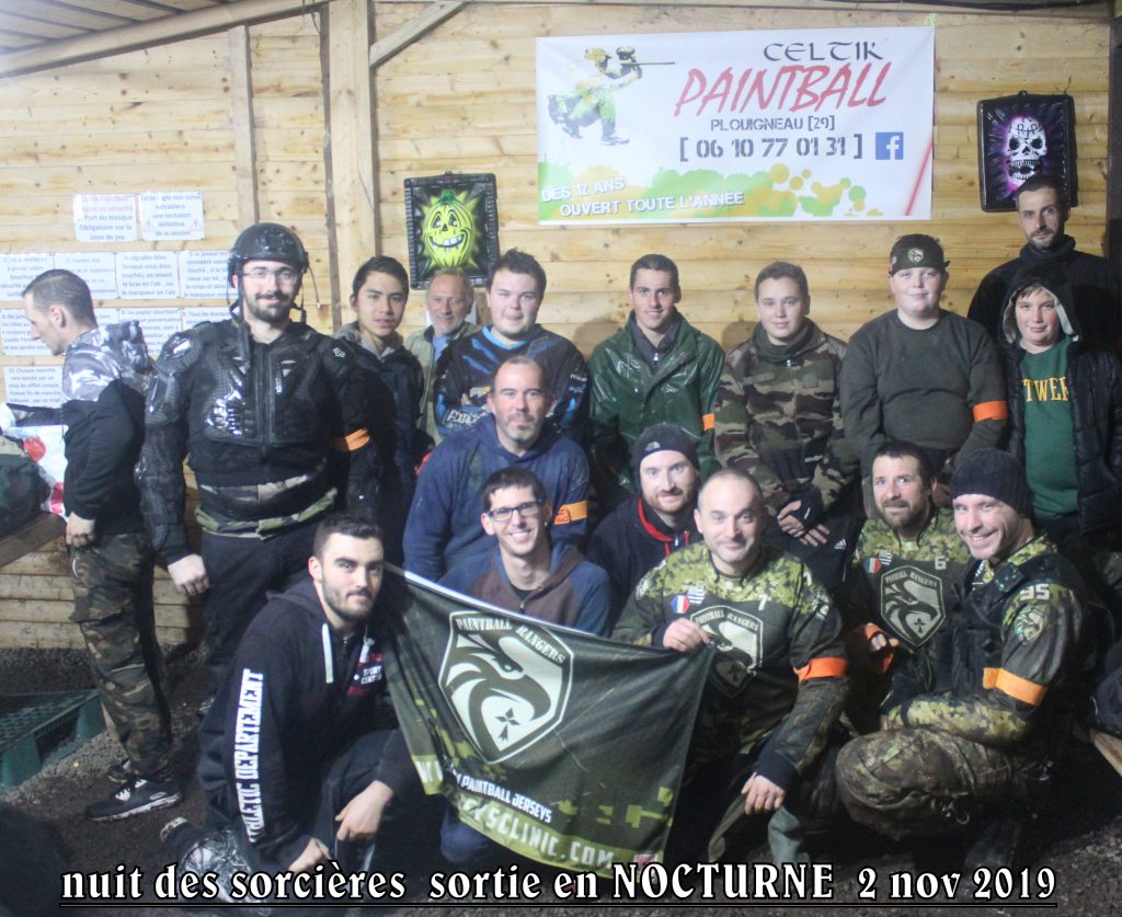 la nuit des sorciers paintball de nuit PAINTBALL RANGERS